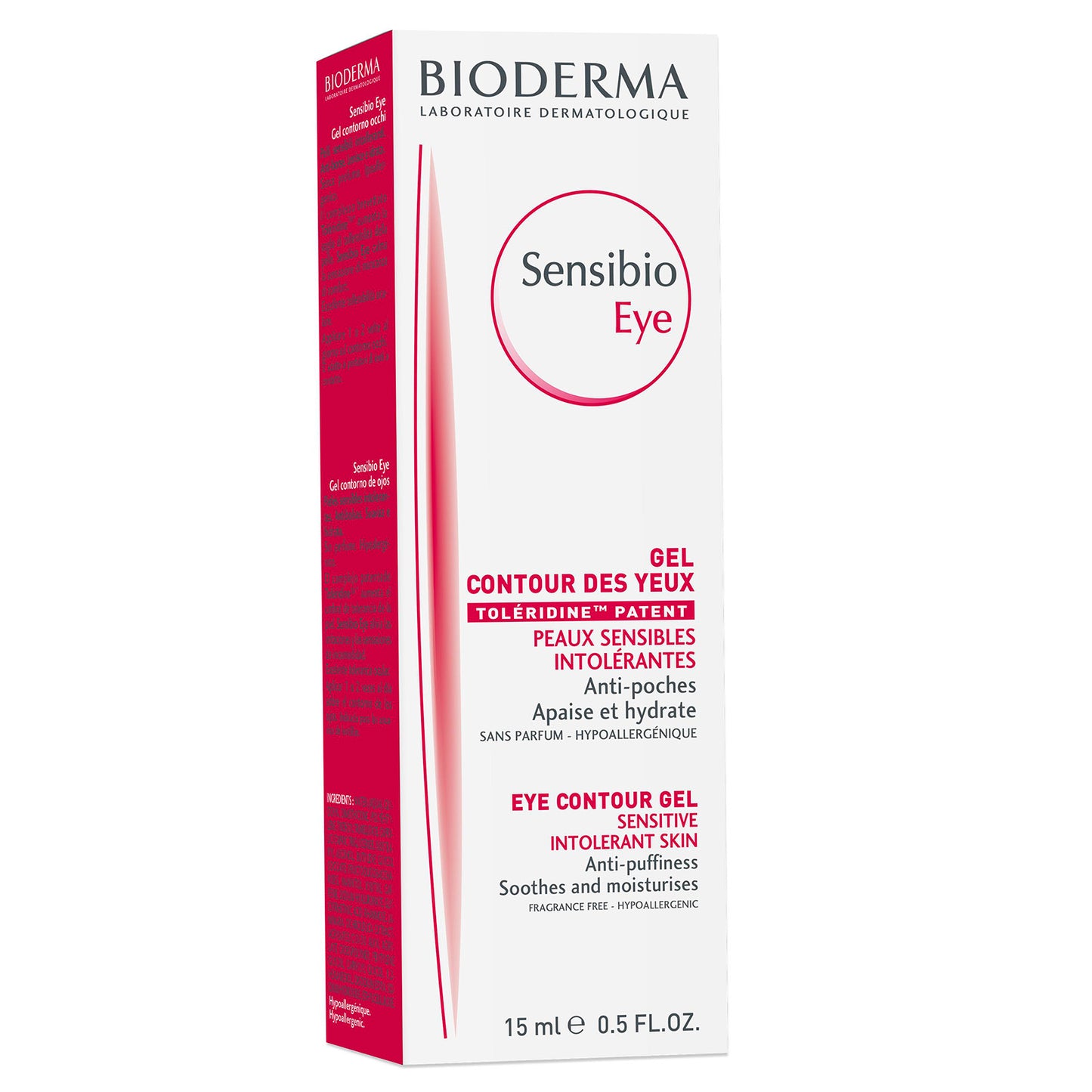 Bioderma Sensibio Eye Contour Gel For Sensitive Intolerant Skin 15ml