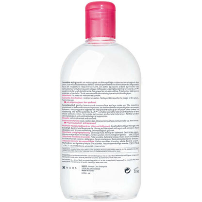 Bioderma Sensibio H2O Cleansing Micellar Water for Sensitive Skin 500ml