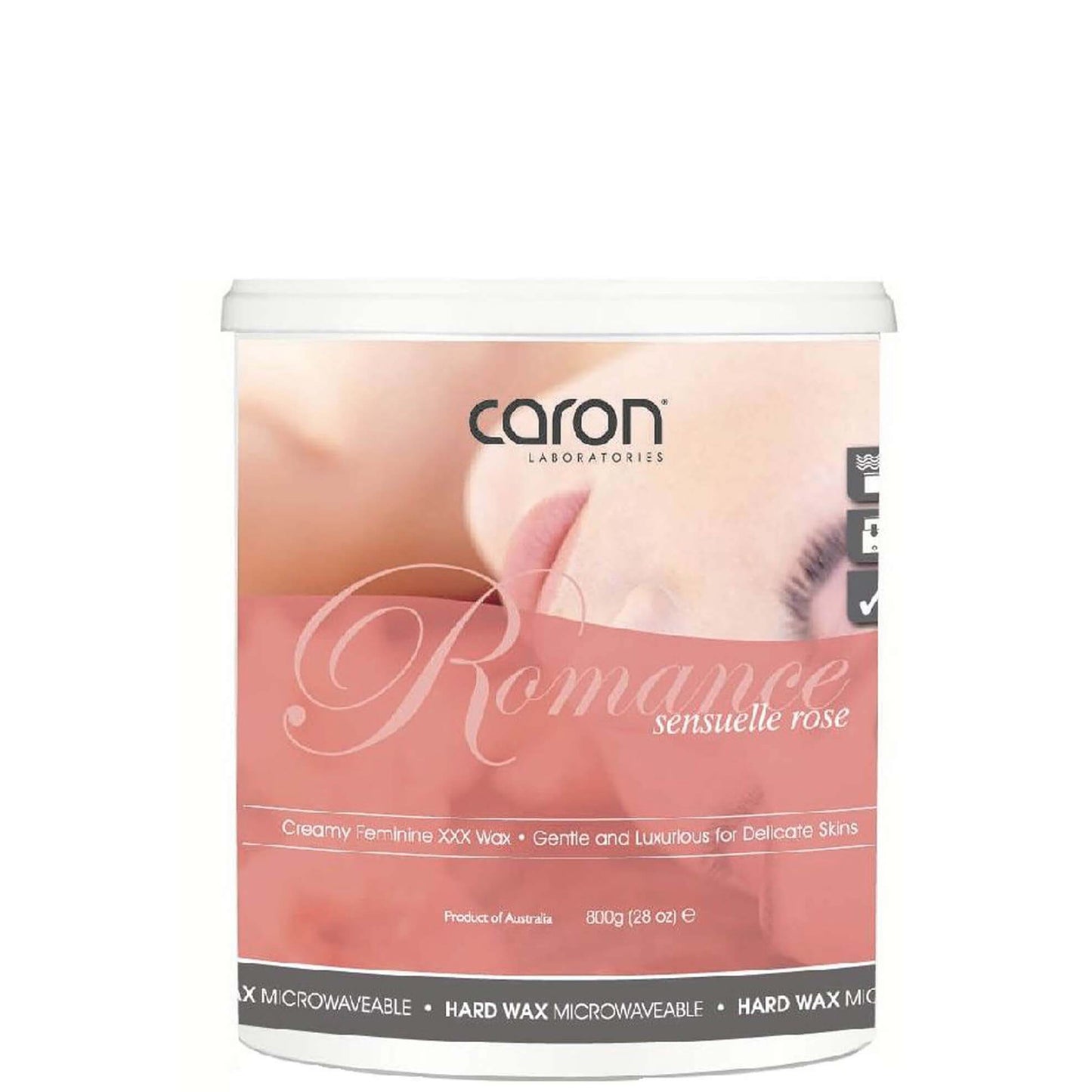 Caronlab Romance Hard Wax - Microwaveable 800g