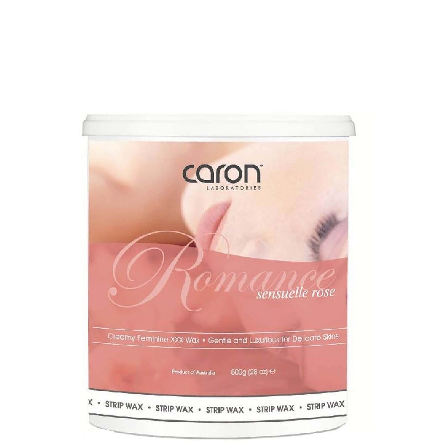 Caronlab Romance Strip Wax - Microwaveable 800ml