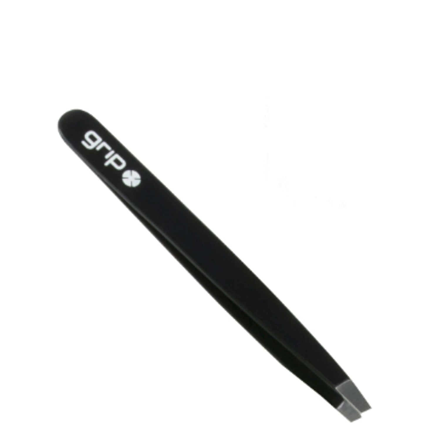 Caronlab Grip Tweezers: Slanted Tip - Gm1 Matte Black