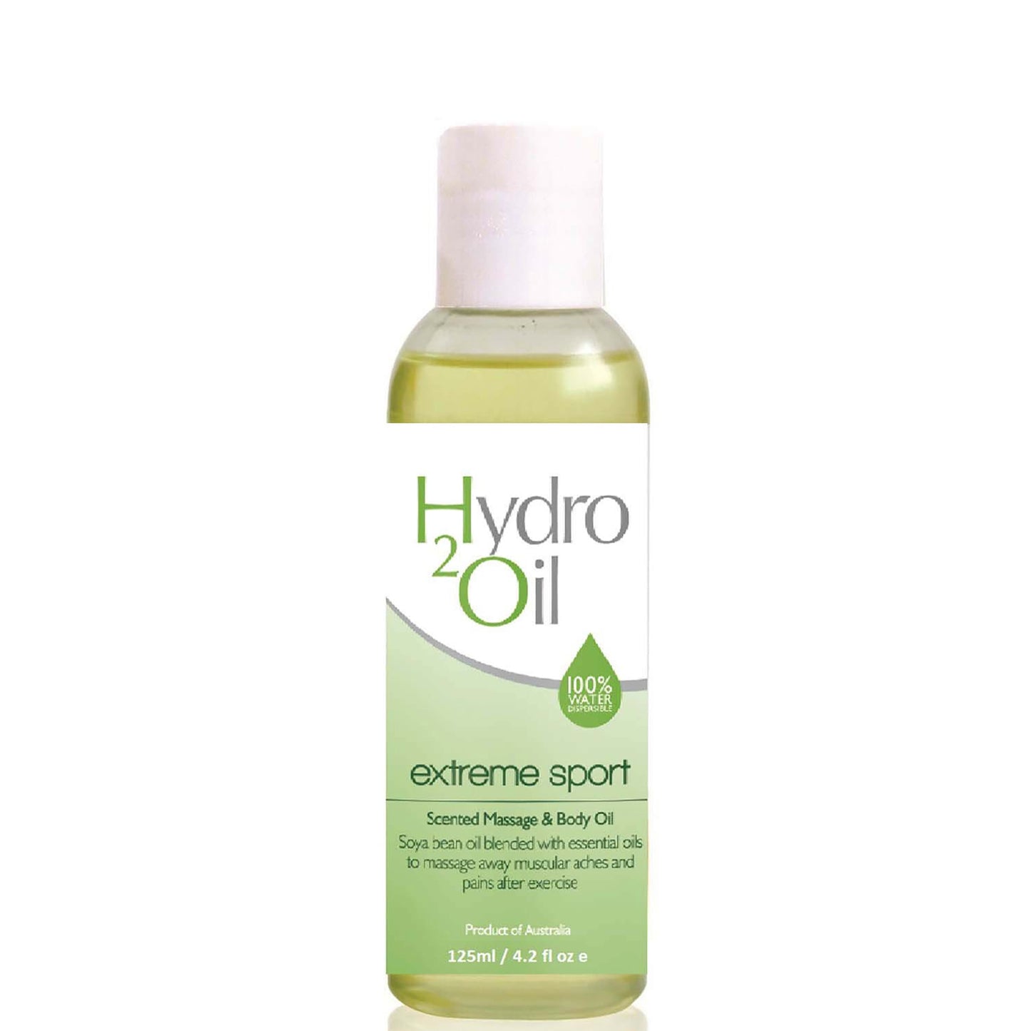 Caronlab Hydro2Oil Extreme Sport Massage and Body Oil 125ml