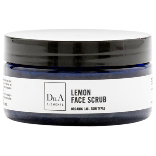 DnA Elements Organic Lemon Face Scrub 100g