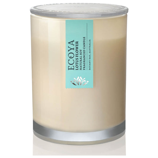 ECOYA Lotus Flower Metro Jar Candle