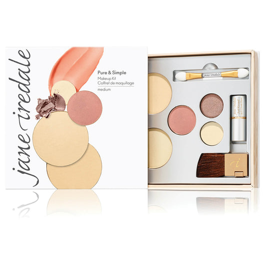 jane iredale Pure and Simple Makeup Kit (Various Shades)