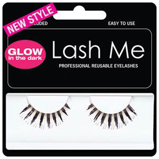 Lash Me Lashes Glow In The Dark Thick Black