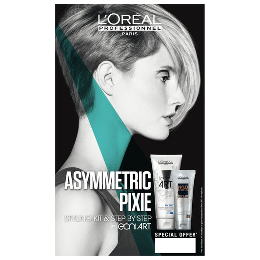 L'Oréal Professionnel Tecni.ART Asymmetric Pixie Styling Duo Kit