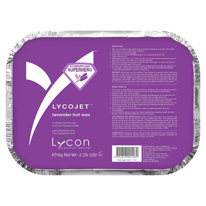 Lycon Lycojet Lavender Hot Wax 1Kg