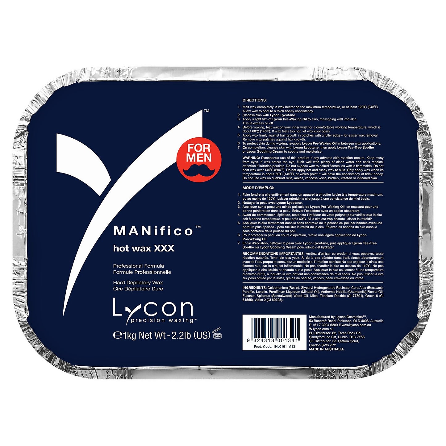 Lycon Manifico Hot Wax Xxx 1Kg