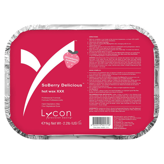 Lycon Soberry Delicious Hot Wax Xxx 1Kg