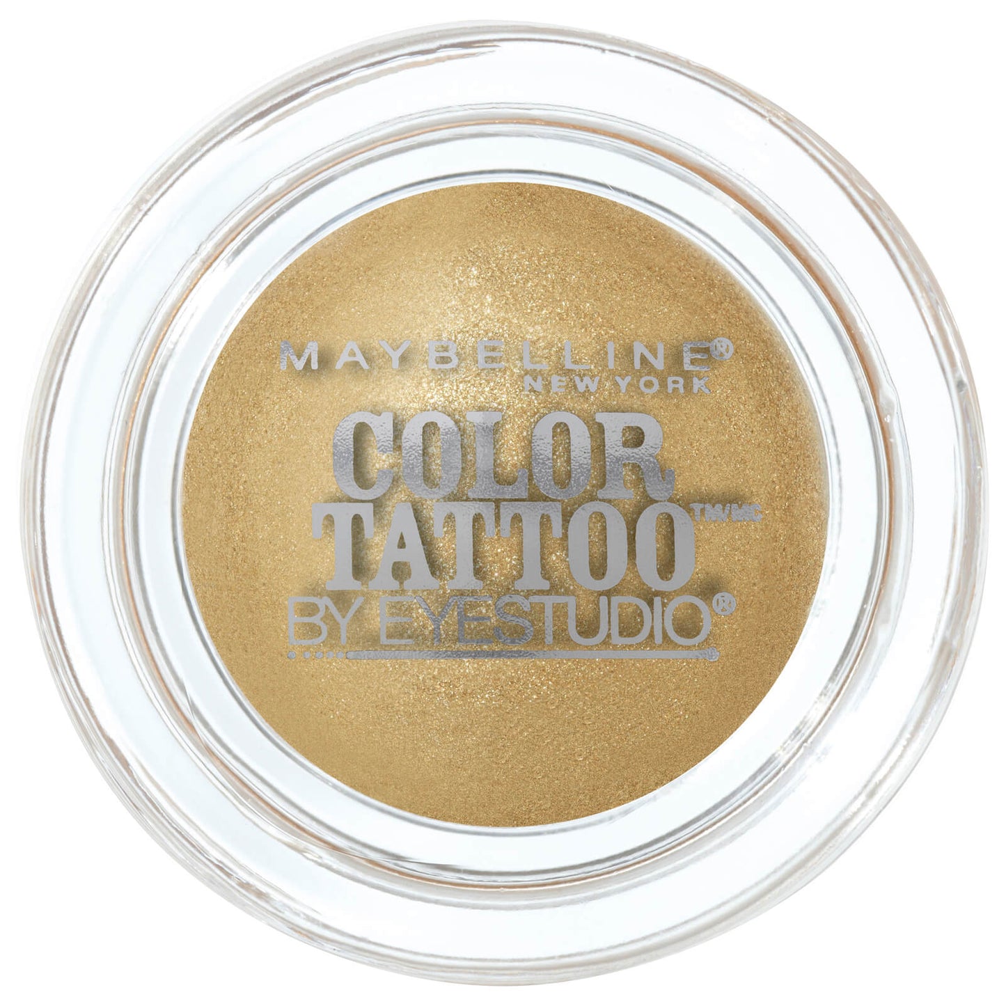 Maybelline Eye Studio Color Tattoo 24hr Cream Gel Eye Shadow #45 Bold Gold 4g