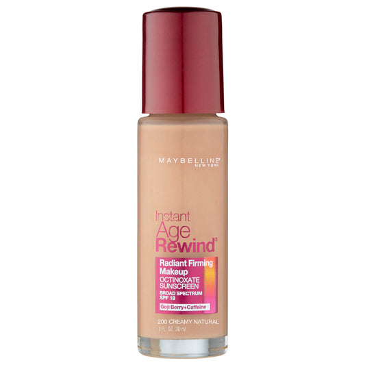 Maybelline Instant Age Rewind Foundation SPF 18 #200 Creamy Natural 30ml