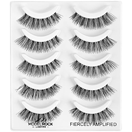 ModelRock Fiercely Amplified Lash Pack - 5 Pairs