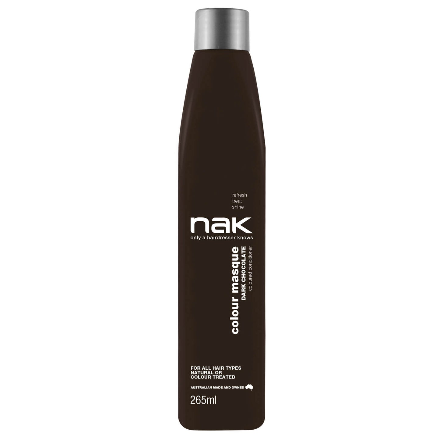 NAK Colour Masque Coloured Conditioner - Dark Chocolate 265ml