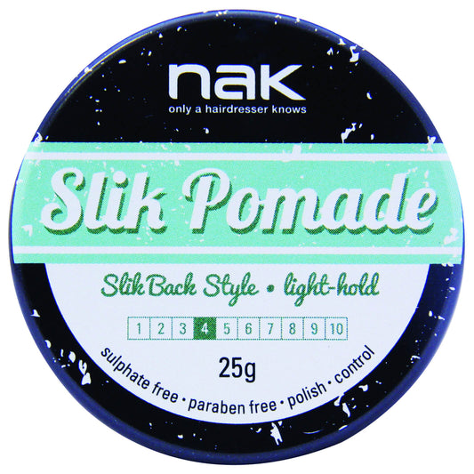 NAK Slik Pomade Wax Travel Size 25g