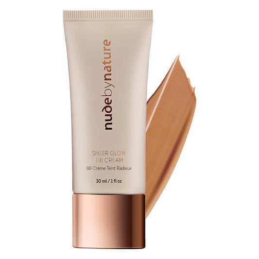 nude by nature Sheer Glow BB Cream - 05 Golden Tan 30ml