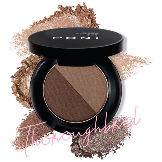 PONi Cosmetics Duo Brow Powder - Thoroughbred - AU/NZ