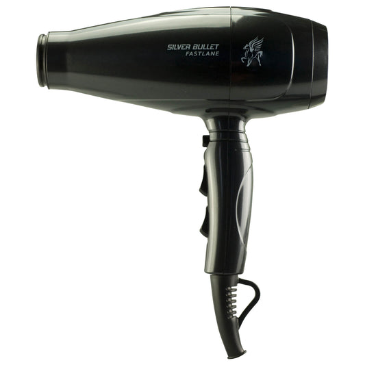 Silver Bullet Fastlane Professional Hair Dryer - Black