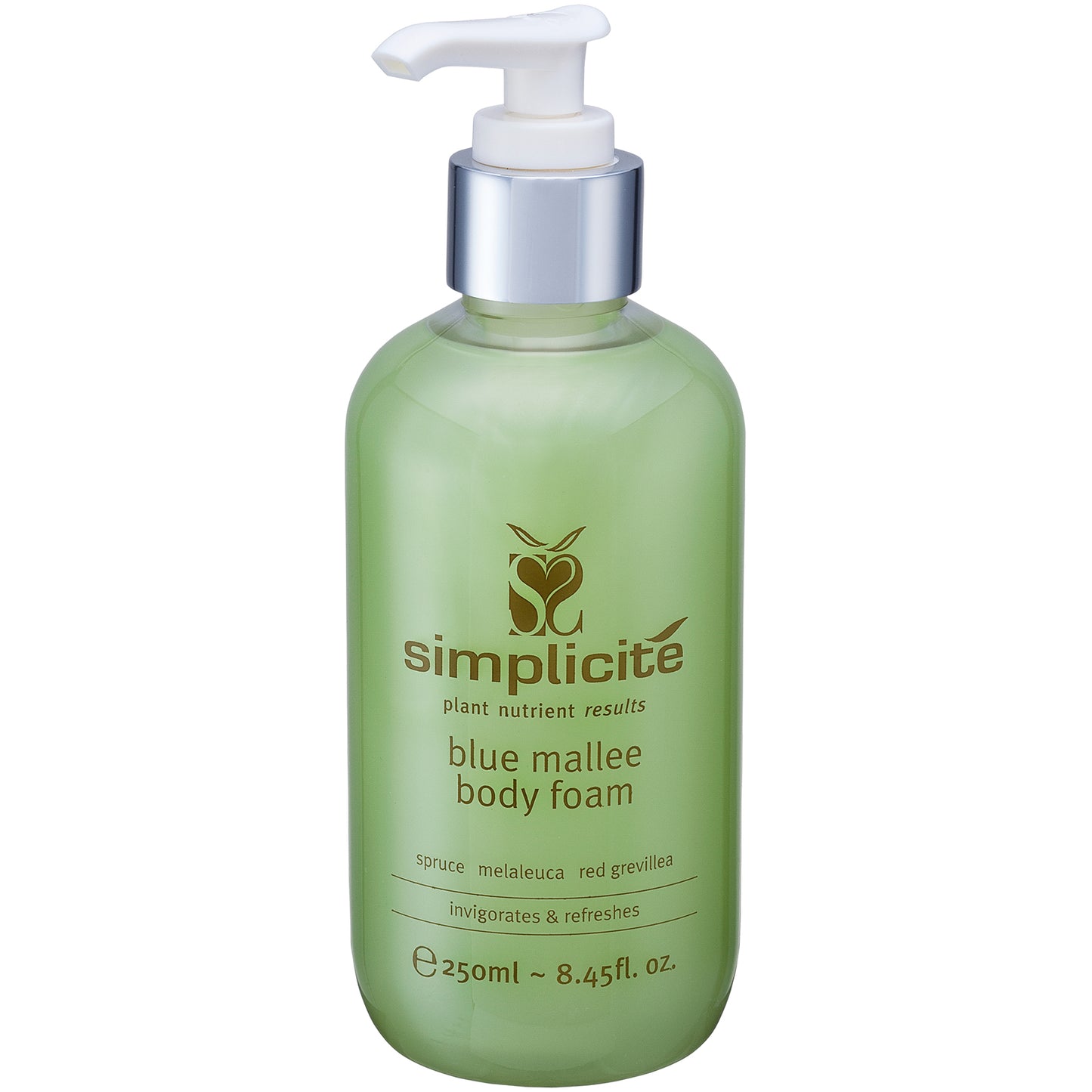 Simplicite Blue Mallee Shower Body Foam 250ml