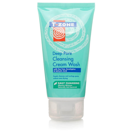 T-Zone Deep Pore Cleansing Cream Wash 150ml