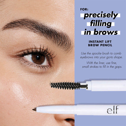 e.l.f. Cosmetics Brow Pencil - Deep Brown 0.18g