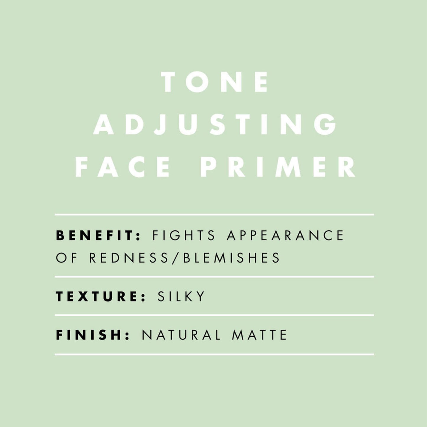 e.l.f. Cosmetics Tone Adjusting Face Primer - Green 14ml