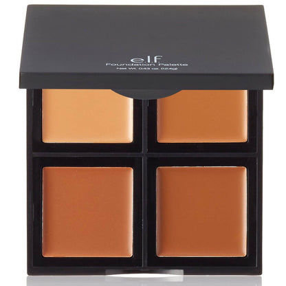 e.l.f. Cosmetics Foundation Palette Medium/Dark 12.4g