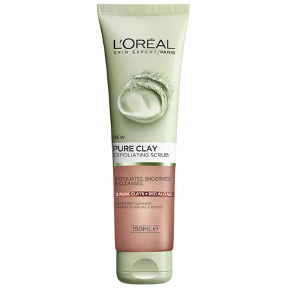 L'Oréal Paris Pure Clay Red Algae Exfoliating Scrub 150ml