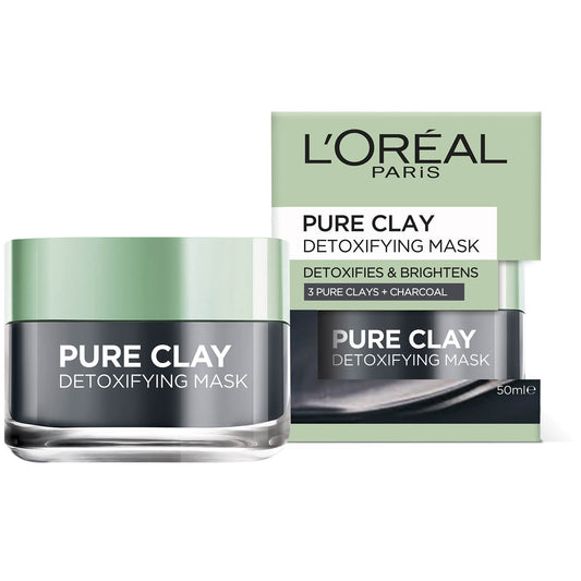 LOréal Paris Pure Clay Mask Detoxifies & Brightens 50ml