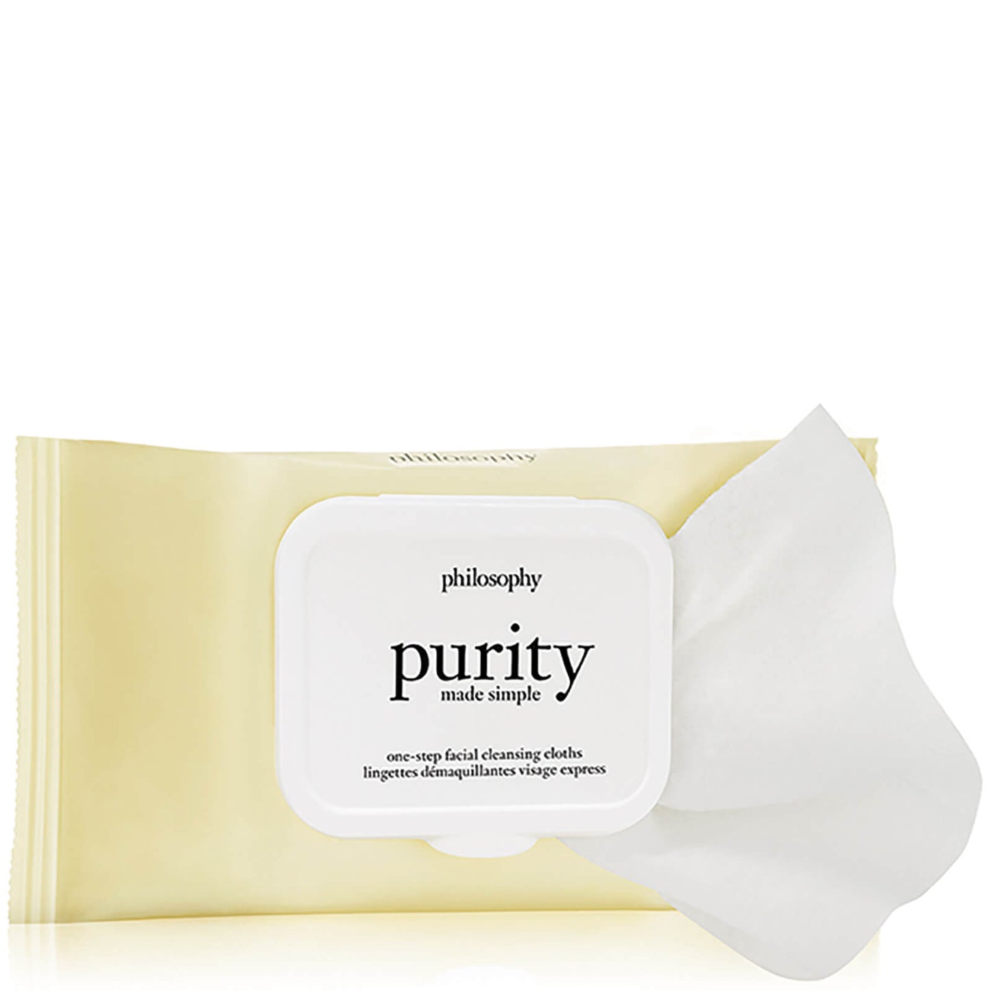 philosophy Purity Made Simple One-Step Facial Cleansing Wipes (30 Cloths)