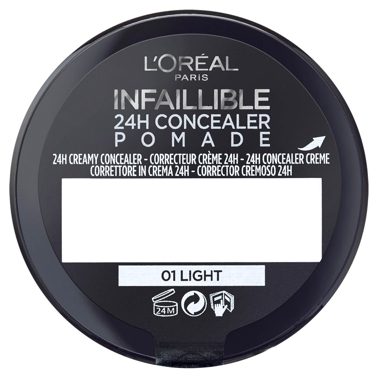 L'Oréal Paris Infallible Concealer Pomade 15g (Various Shades)