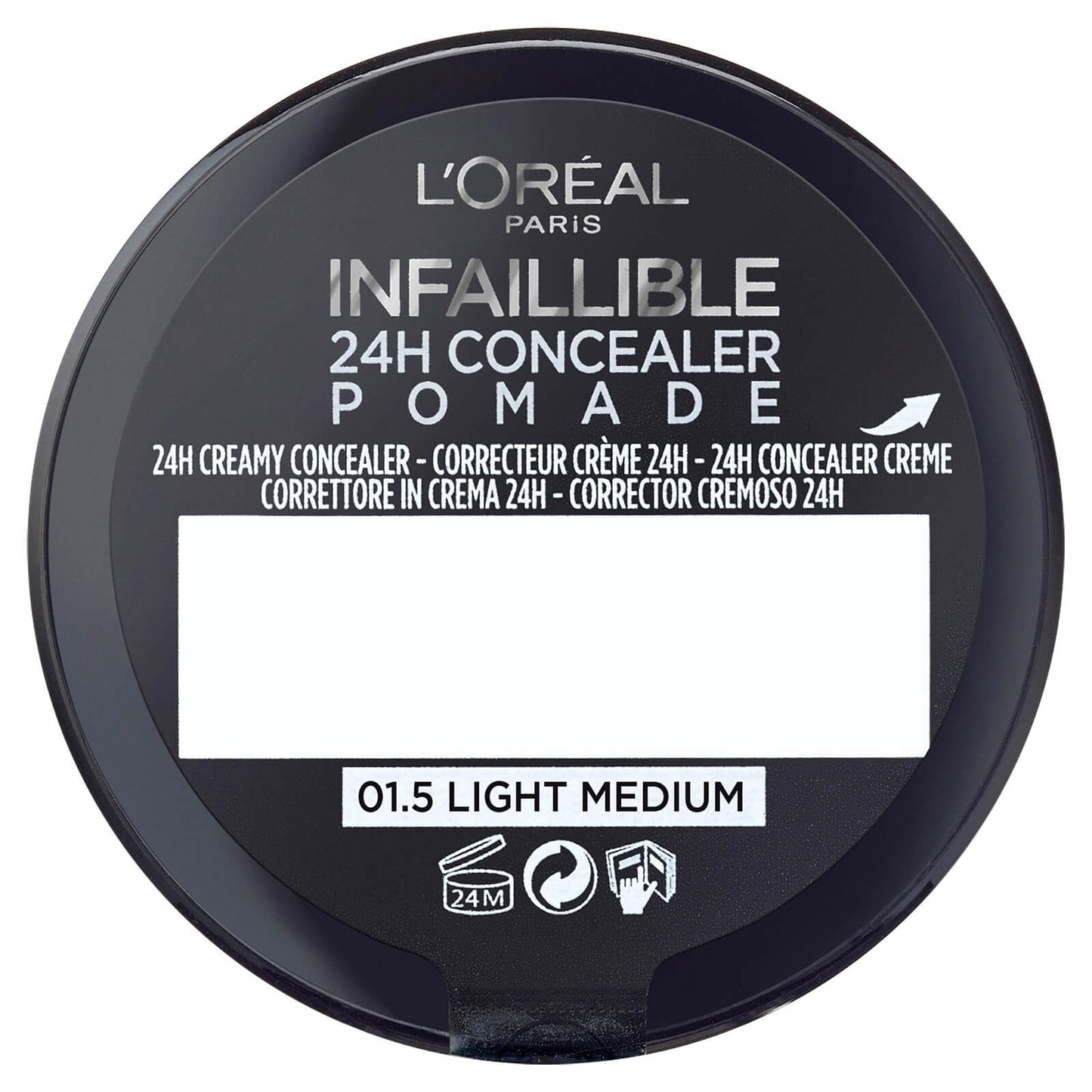 L'Oréal Paris Infallible Concealer Pomade 15g (Various Shades)