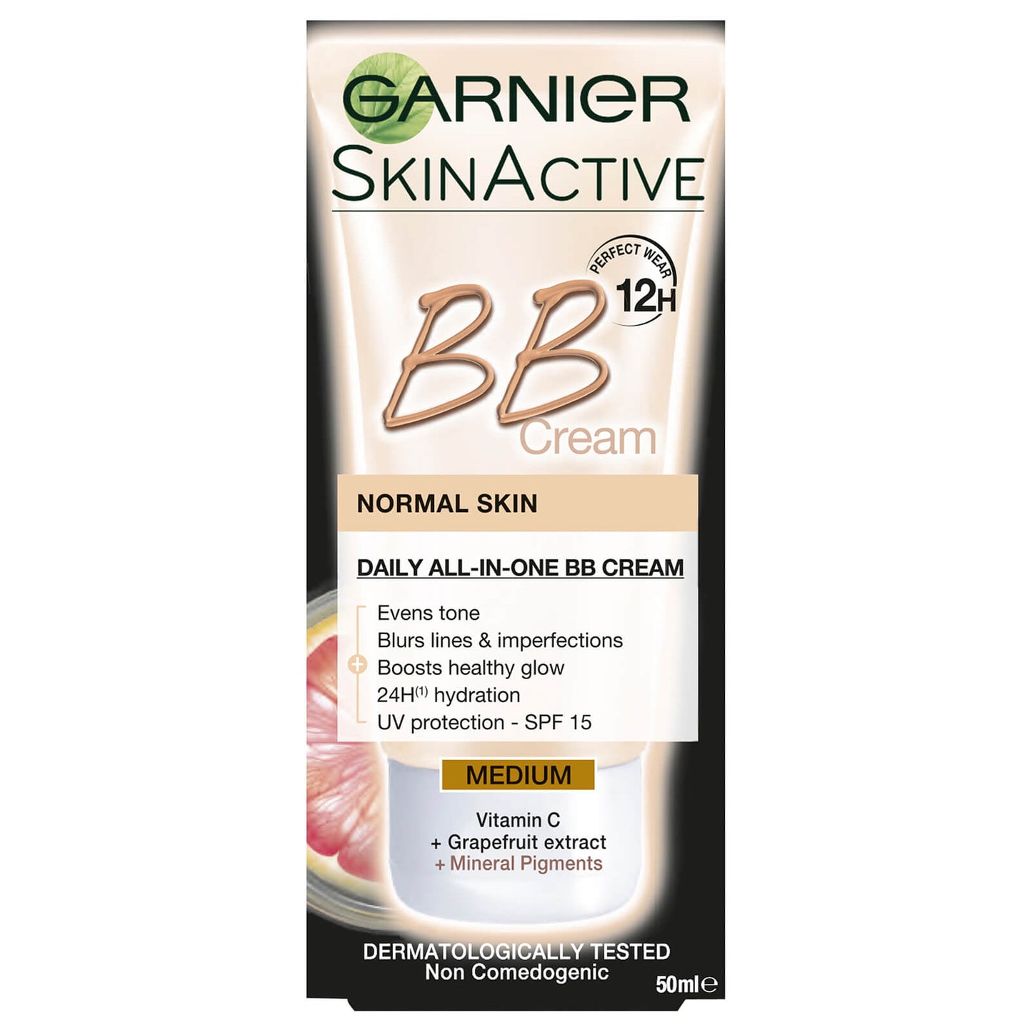 Garnier SkinActive BB Cream for Normal Skin - Medium 50ml