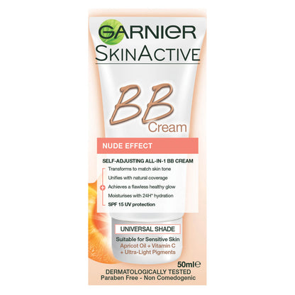 Garnier SkinActive Nude Effect BB Cream - Universal 50ml