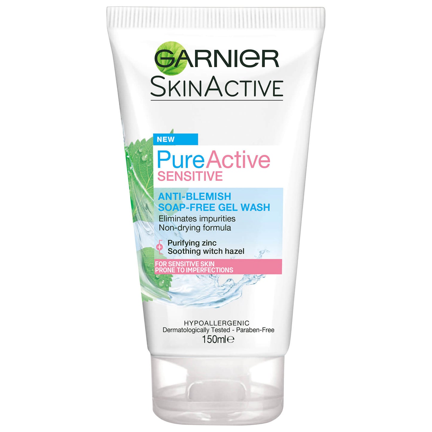 Garnier Skin Naturals Pure Active Sensitive - Gel Cleanser