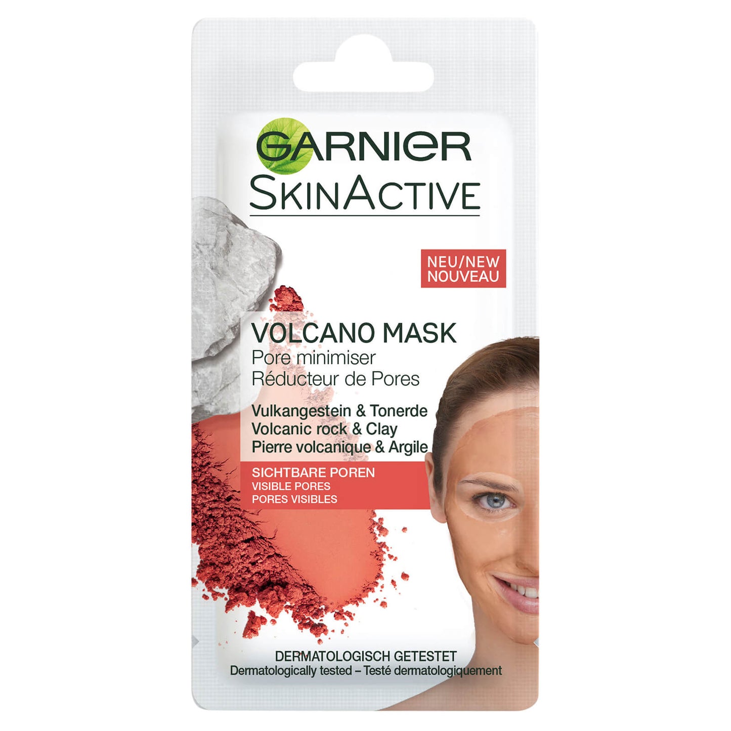 Garnier Volcano Ppore Minimising Clay Mask 8ml