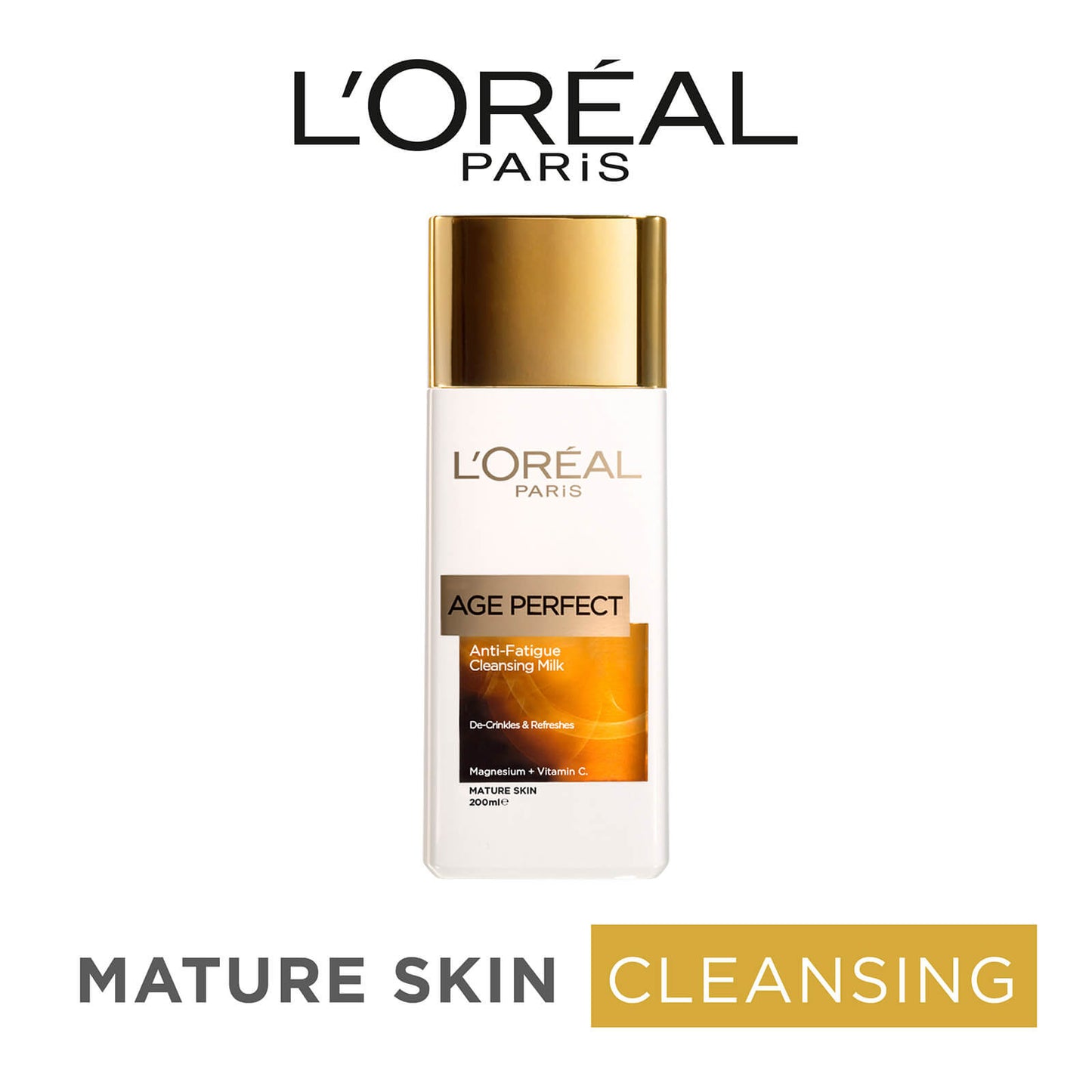 L'Oréal Paris Age Perfect Anti-Fatigue Cleansing Milk 200ml