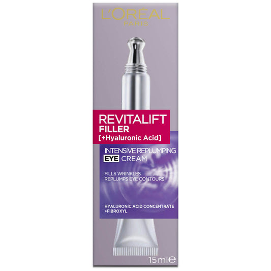 L'Oréal Paris Revitalift Filler Intensive Replumping Eye Cream 15ml