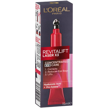 L'Oréal Paris Revitalift Laser X3 Anti-Ageing Power Eye Cream 15ml