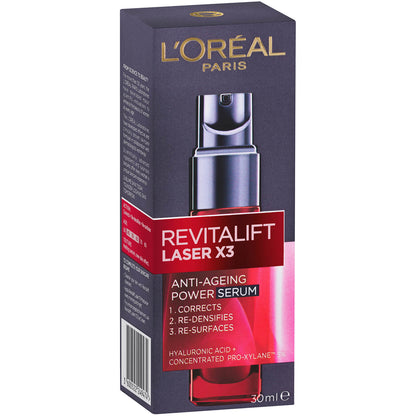 L'Oréal Paris Revitalift Laser X3 Anti-Ageing Power Serum 30ml