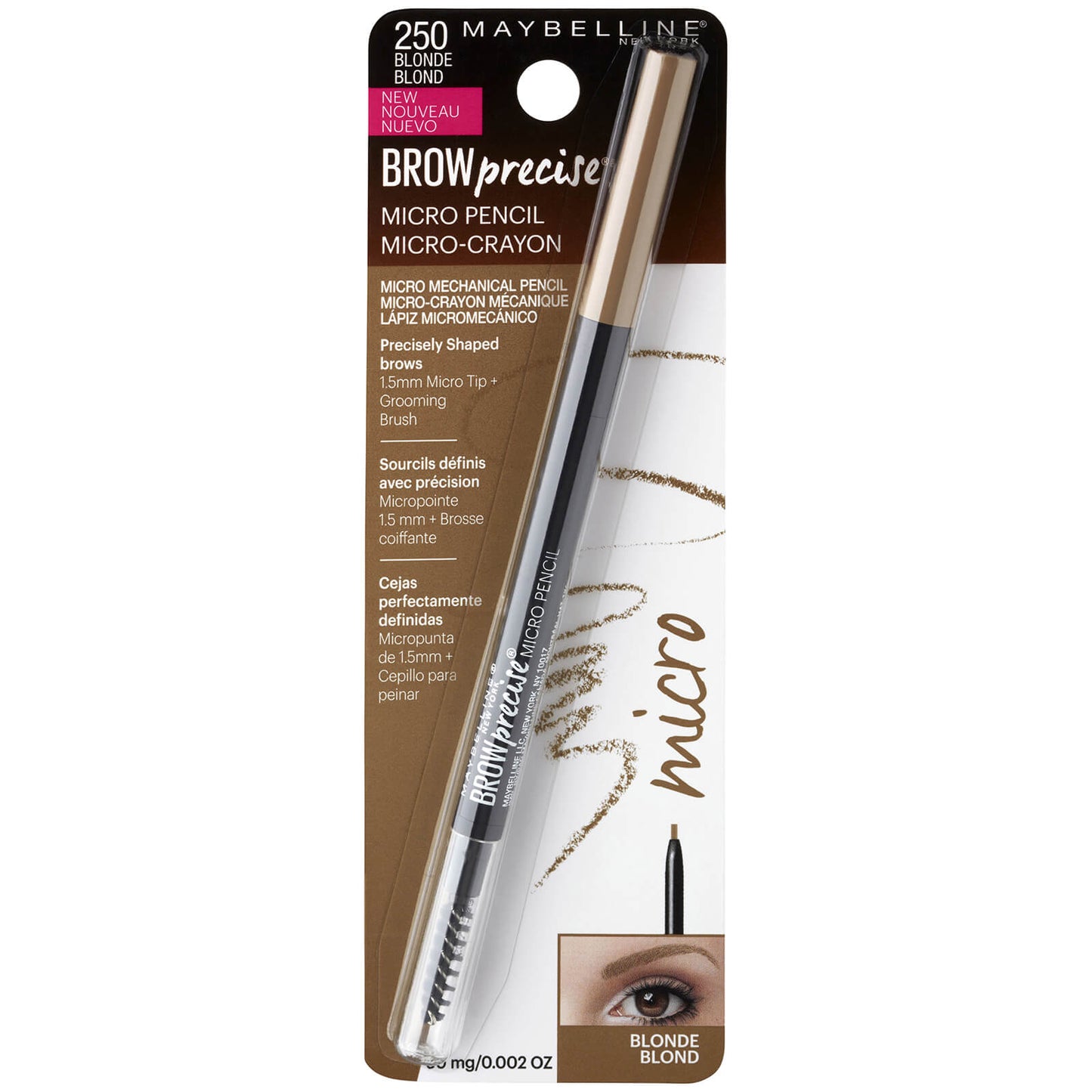 Maybelline Micro Brow Precise Colour 8.3g (Various Shades)