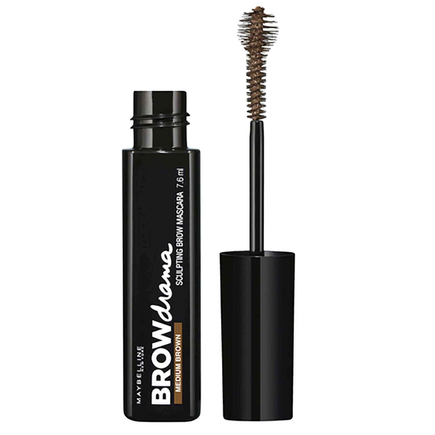 Maybelline Brow Drama Mascara - Medium Brown 7.6ml