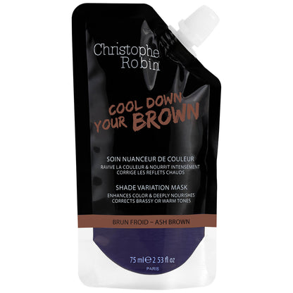 Christophe Robin Shade Variation Mask - Ash Brown Pocket 75ml