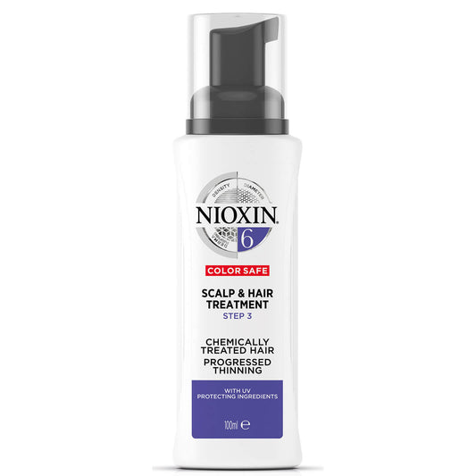 NIOXIN 3-part System 6 Scalp & Hair Treatment for Chemically Treated Hair with Progressed Thinning 100ml