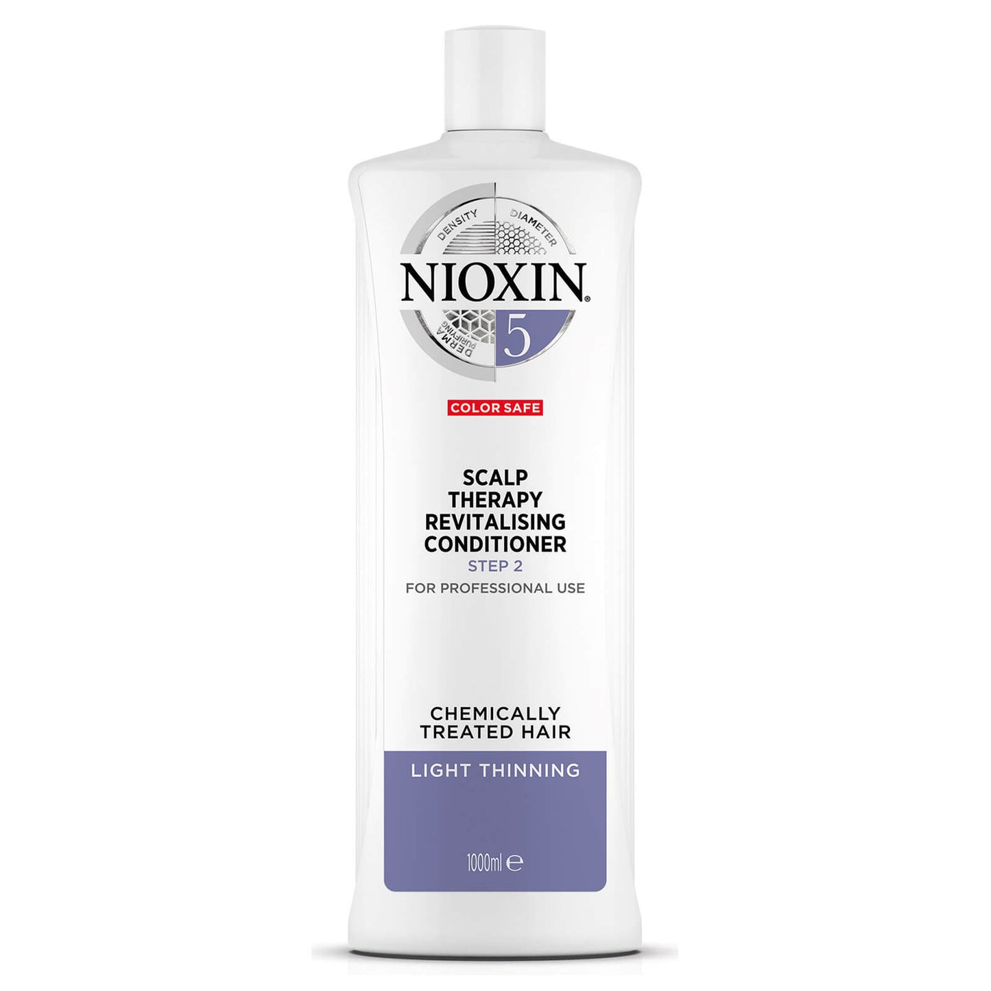 NIOXIN 3-Part System 5 Scalp Therapy Revitalising Conditioner for Chemically Treated Hair with Light Thinning 1000ml