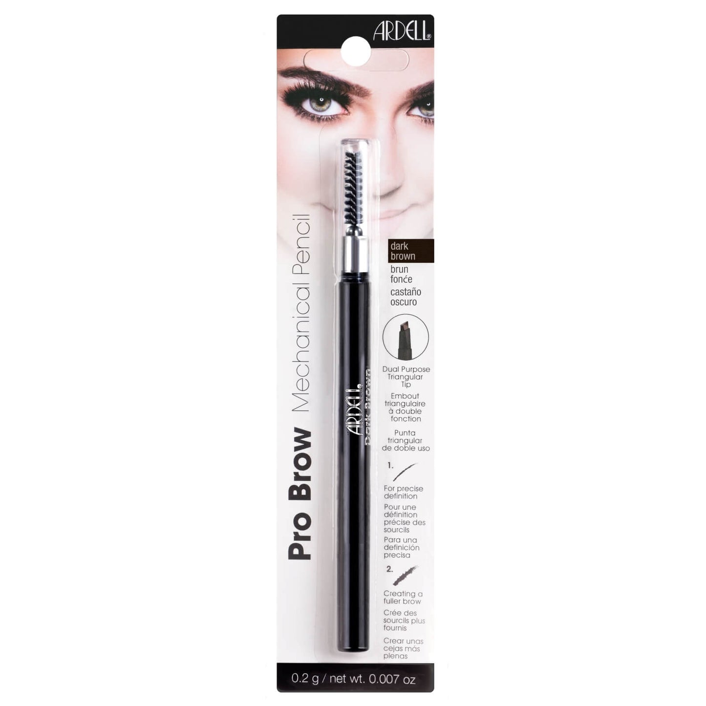 Ardell Pro Brow Mechanical Pencil - Dark Brown (Free Gift)