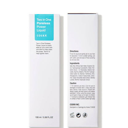 COSRX Two In One Poreless Power Liquid 100ml