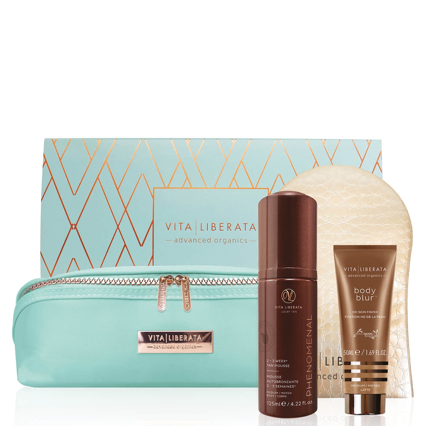 Vita Liberata Phenomenal Mousse Medium Set - Green Bag