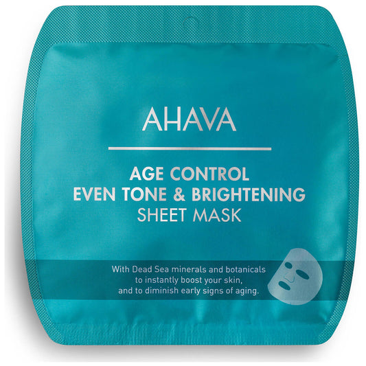 AHAVA Age Control Even Tone & Brightening Sheet Mask