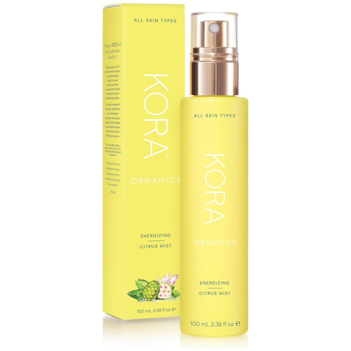 Kora Organics Energizing Citrus Mist 100ml